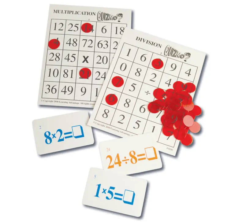 20+ Division Card Games for Learning at School and Home