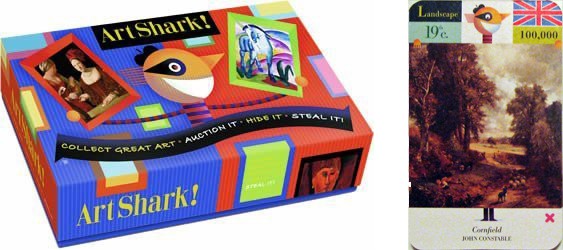 Art Shark, an intesresting game about collecting, auctioning, stealing great art works