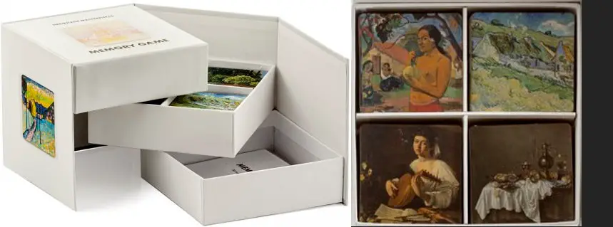 Hermitage Masterpieces Memory Game, a card game about paintings