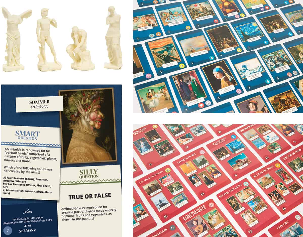 The Grand Museum of Art, a fun and family board game about organizing great exhibitions to save the museum