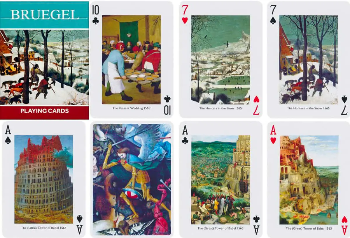 Pieter Bruegel Playing Cards, a game about the flemish artist 's paintings