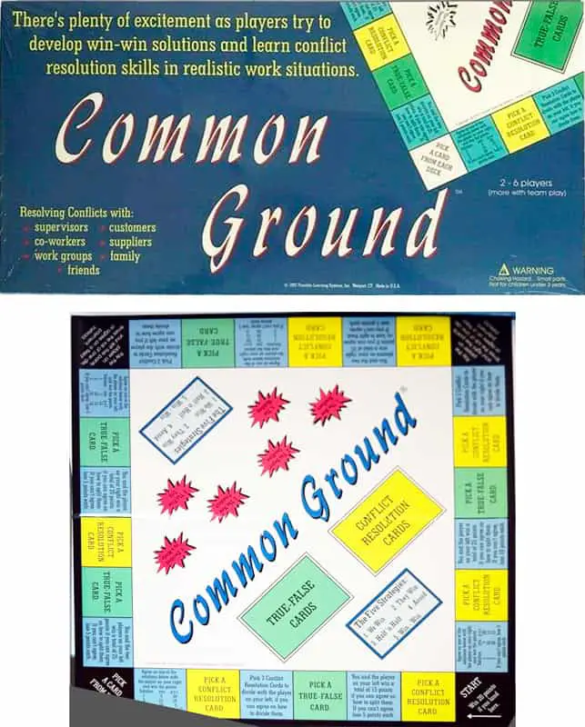 Common Ground, a board game that teaches important skills in conflict resolution