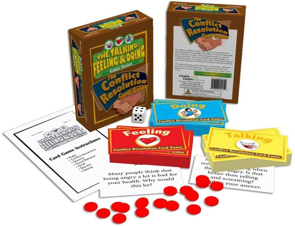 The Conflict Resolution Card Game, a card game that helps children reveal their feelings