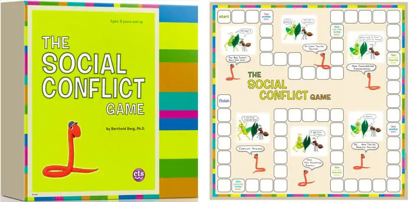 The Social Conflict Game, a conflict resolution board game