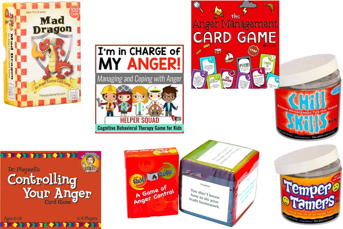 20 Anger Management Card Games for Schools and Families