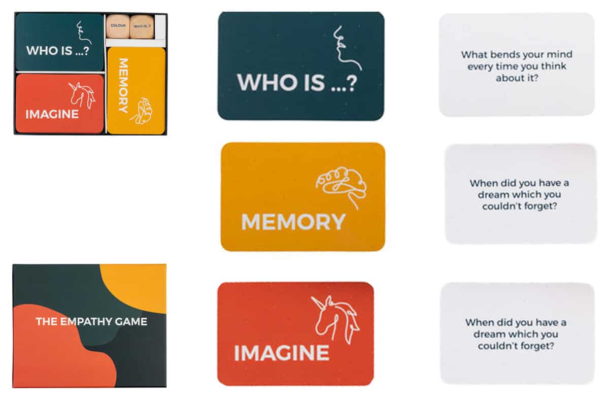 The Empathy Game help you connect with people by developing empathy, team-building and collaboration