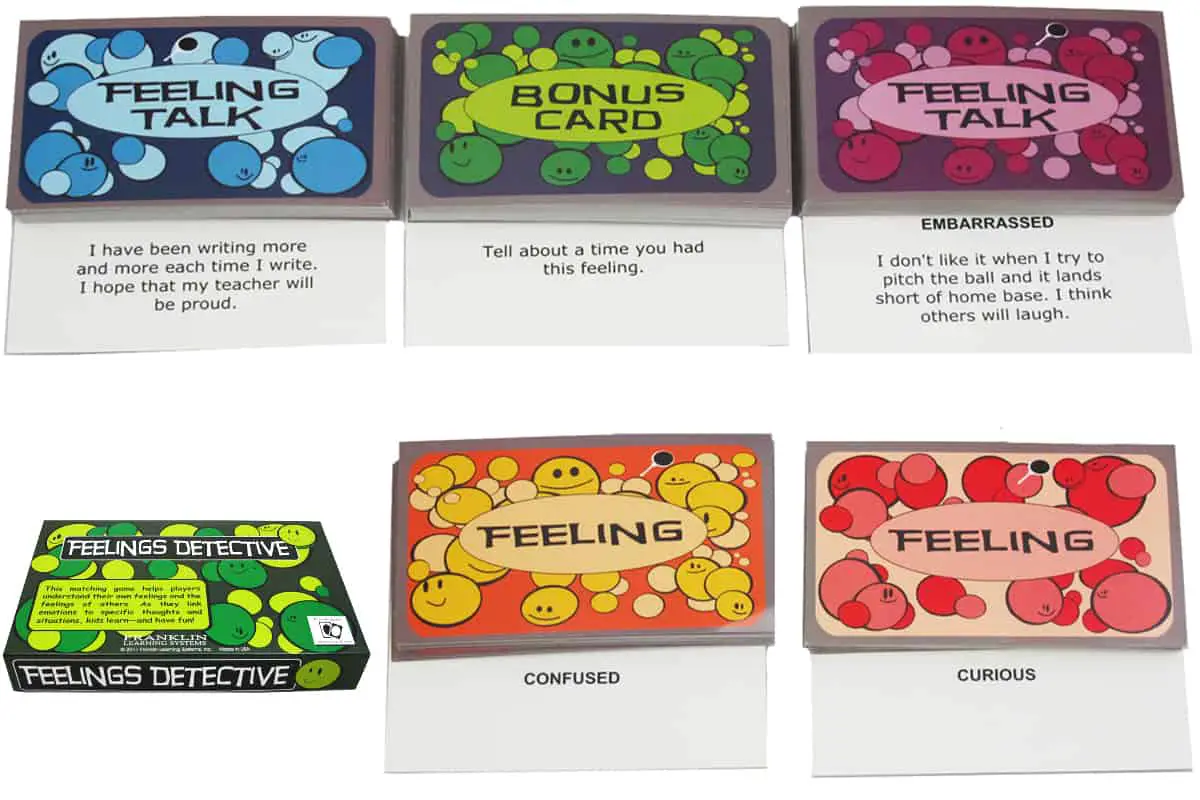 Feelings Detective, a card game that help kids learn emotions and social skills