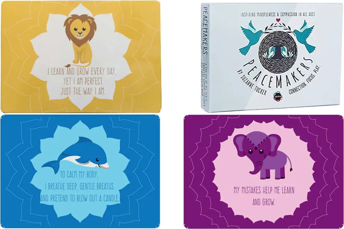 PeaceMakers, a card game that teaches social skills, mindfulness, compassion, empathy  to kids