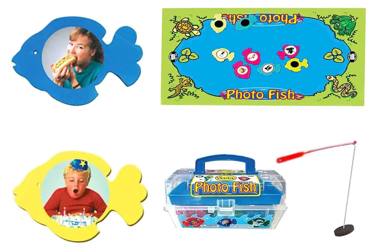 Photo Fish Verbs is a fun board game to learn basic action words 
