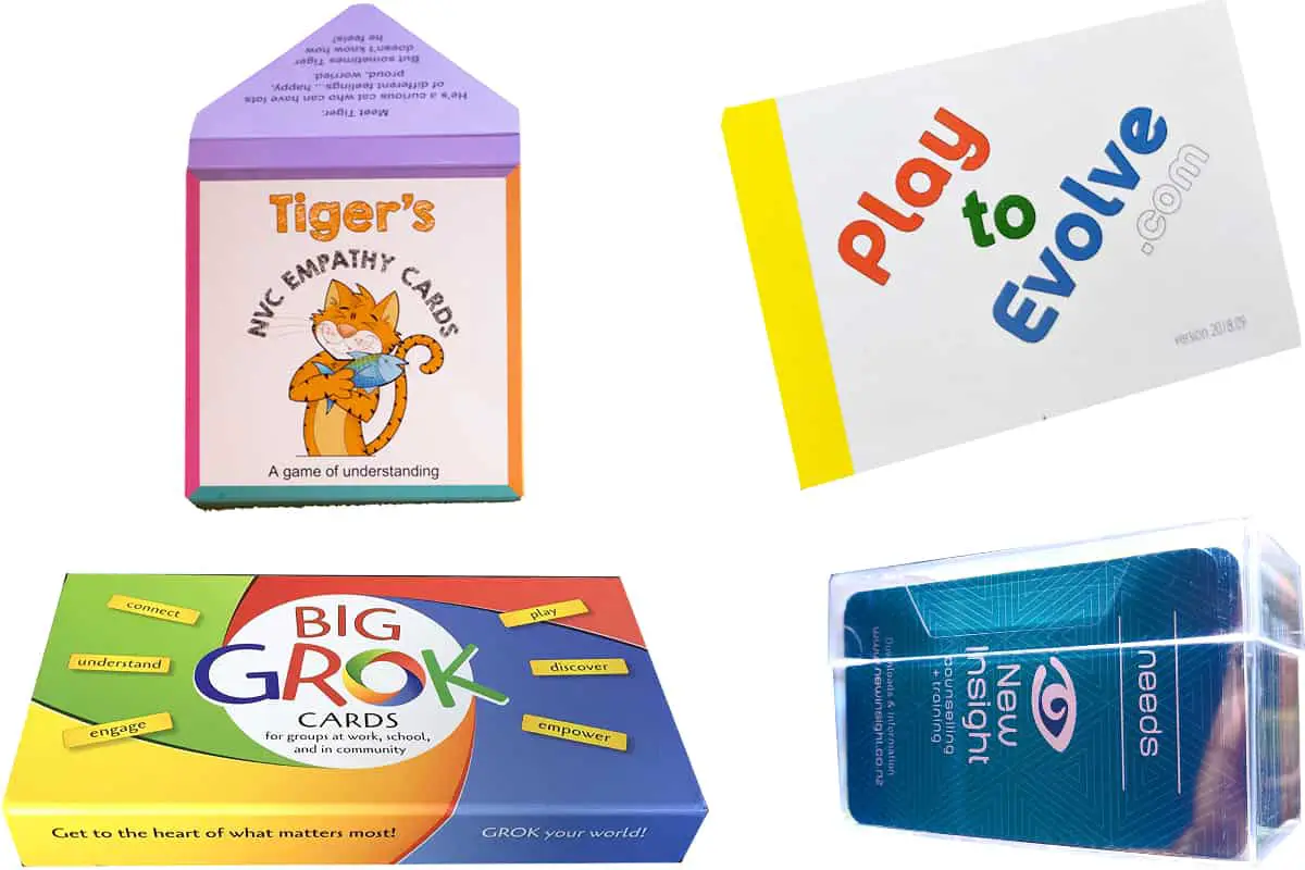10 NVC (Non-violent Communication) Card and Board Games