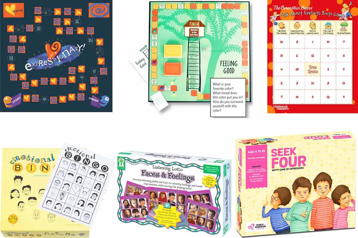 9 Feelings and Emotions Board Games for Primary School and Home