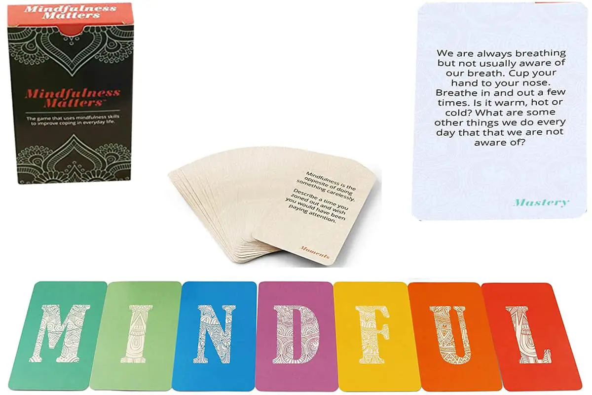 Mindfulness Matters, a card game for learning different mindfulness techniques and developing social skills