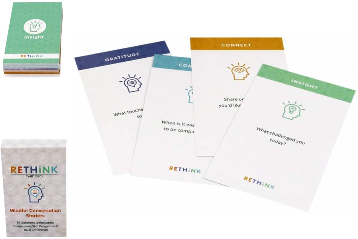 RETHiNK (PESI Publishing & Media), a card game that encourages empathy, compassion and builds connection