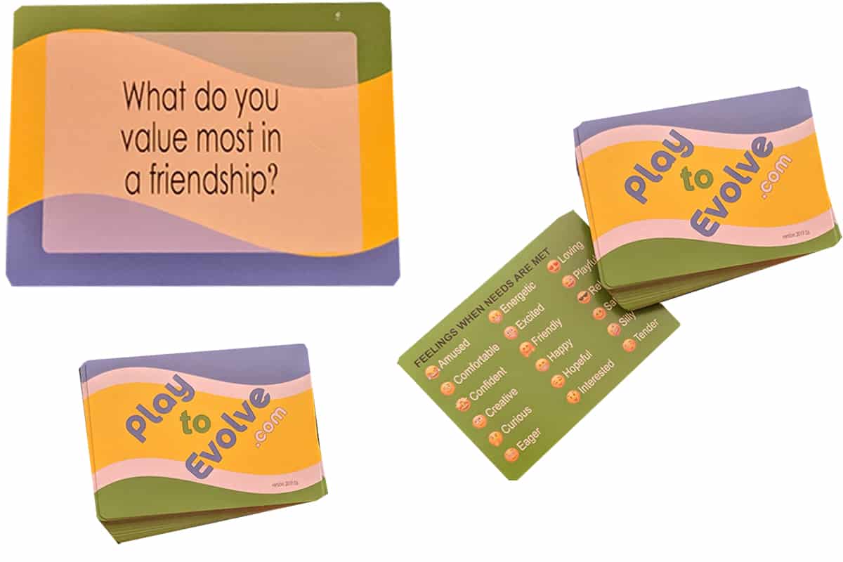 Play To Evolve is an effective card game that teaches empathetic behaviors