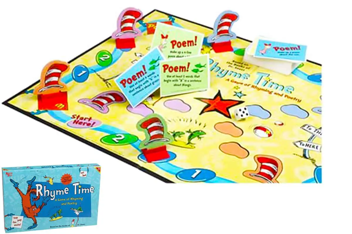 Rhyme Time, an engaging board Game for Rhyming and Poetry 