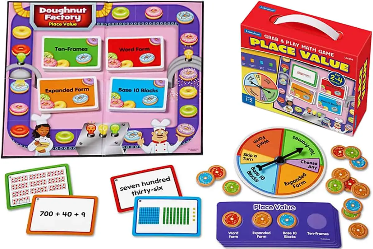 Place Value Grab & Play is an engaging math game to explore place value to the hundred thousands!