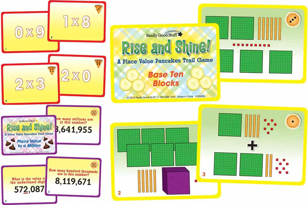 Rise and Shine!, a game that teaches you how to solve place value problems up to a million.