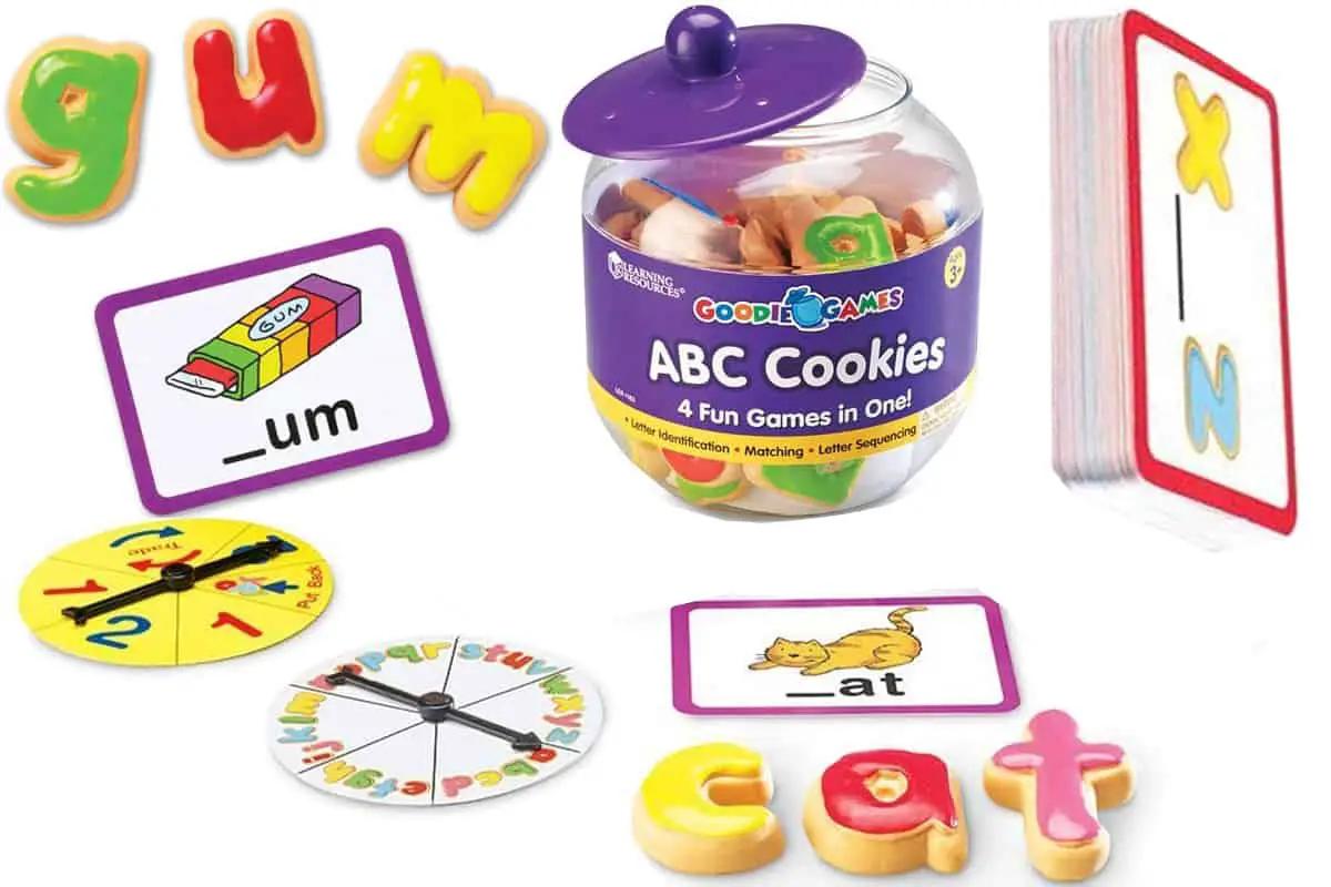 Goodie Games ABC Cookies is a game to teach the alphabet including letter recognition and sounds.