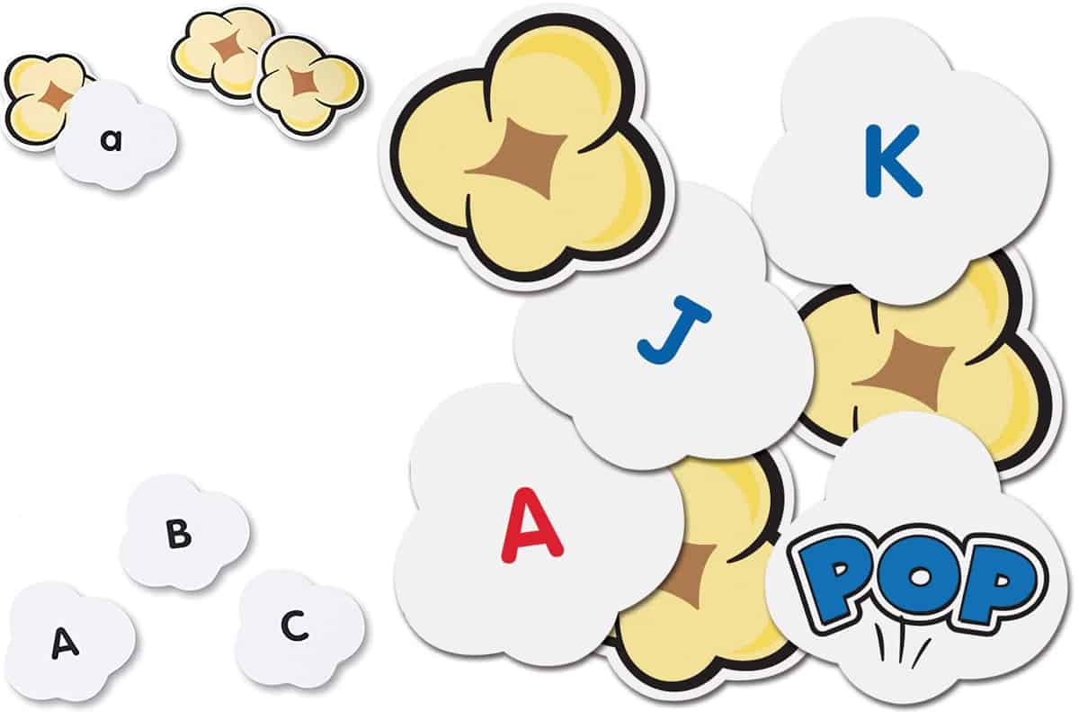 Pop for Letters is a game to practice alphabet recognition.