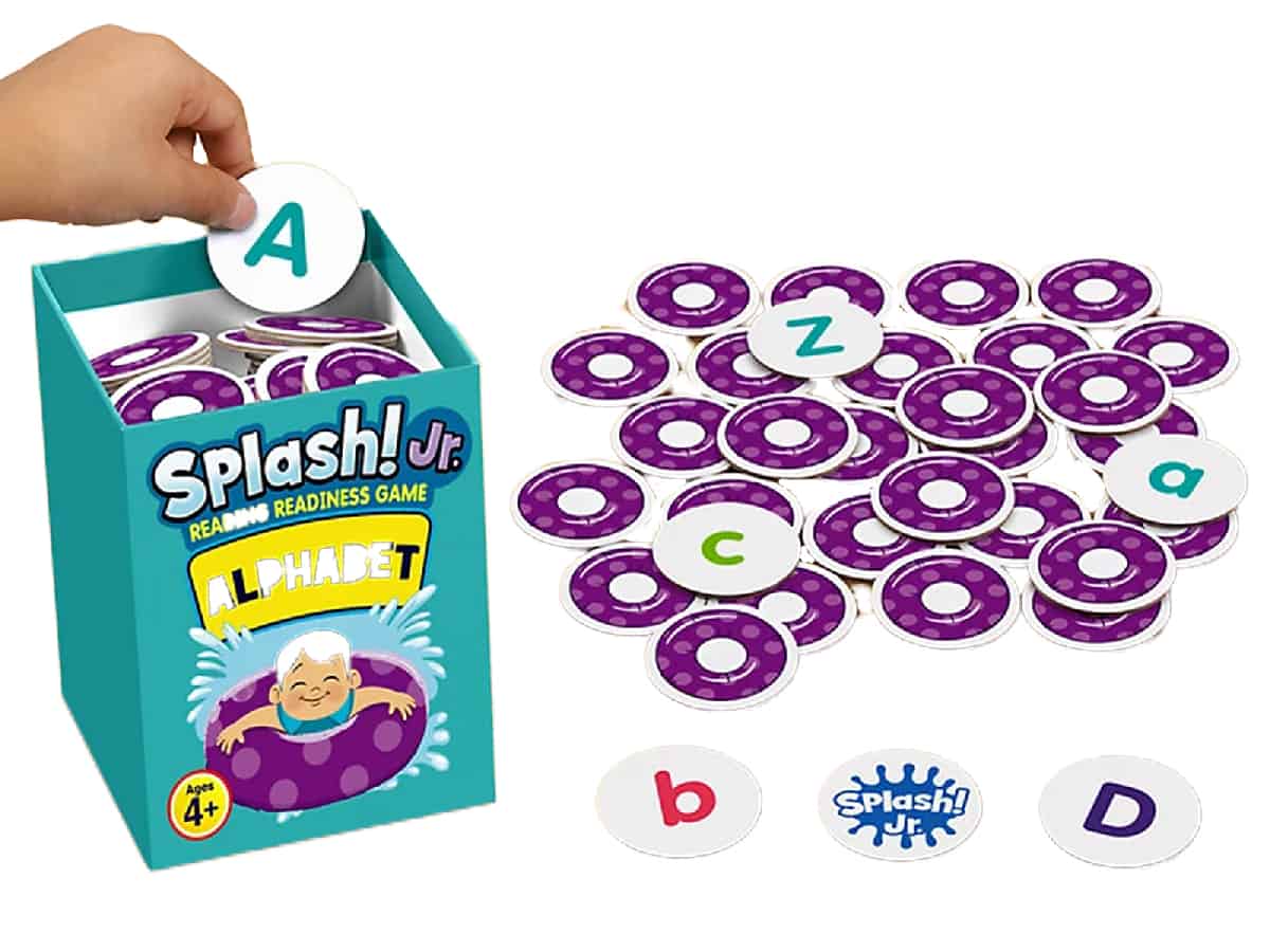 Splash! Jr. Alphabet is a game that help kids master all 26 letters of the alphabet.