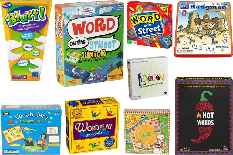 12 Vocabulary Board Games for Schools and Families