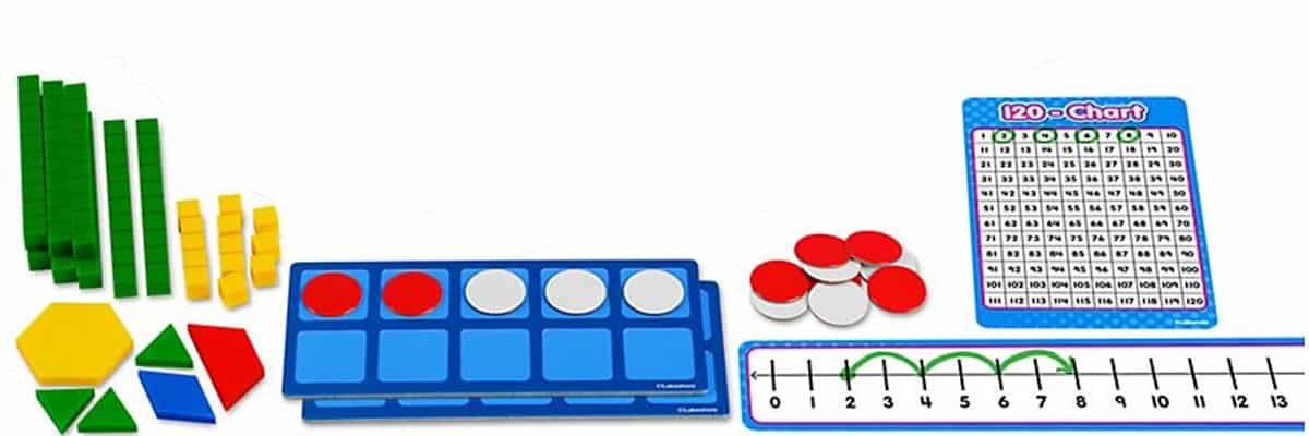 Math Manipulative Toolbox (Lakeshore Learning), a game to reinforce math concepts.