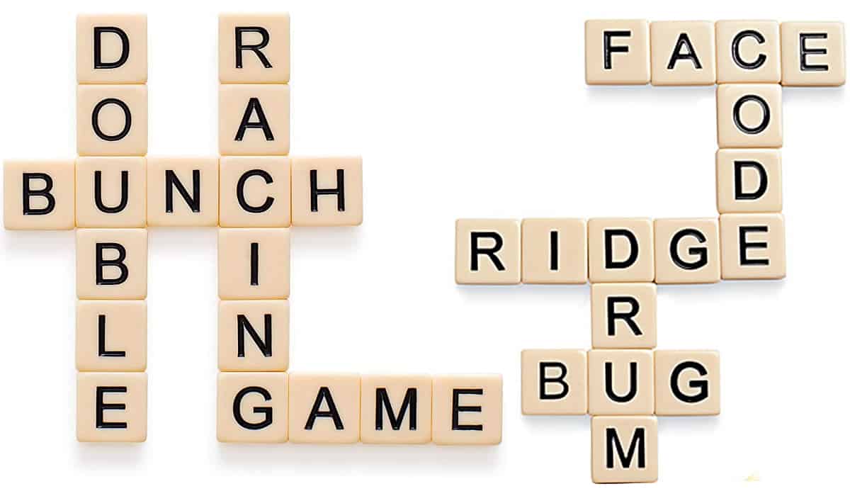 Double Bananagrams (Bananagrams) is a game that teaches kids how to spell words.