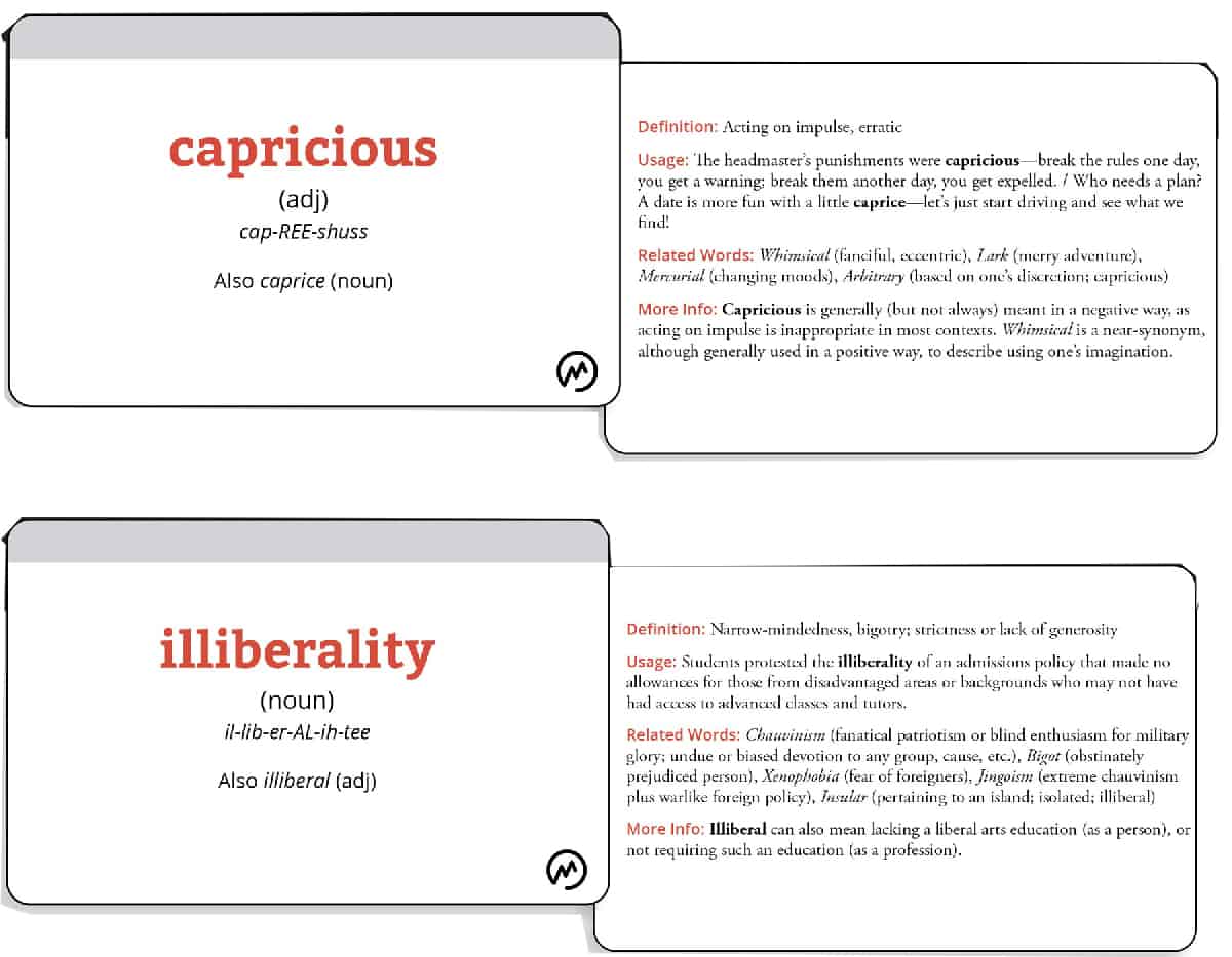 GRE Vocabulary Flashcards (Manhattan Prep  GRE Strategy Guide) is a flashcard game to help you with the verbal part of GRE.
