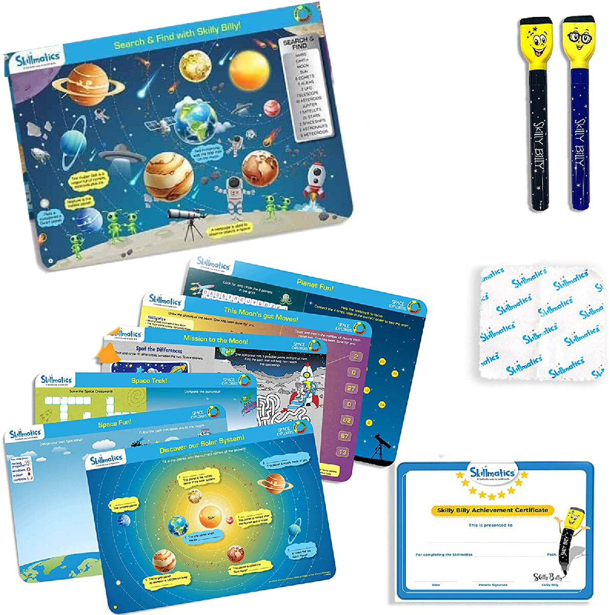 Skillsmatic Educational Game Space Explorers help reinforce your knowledge of space.