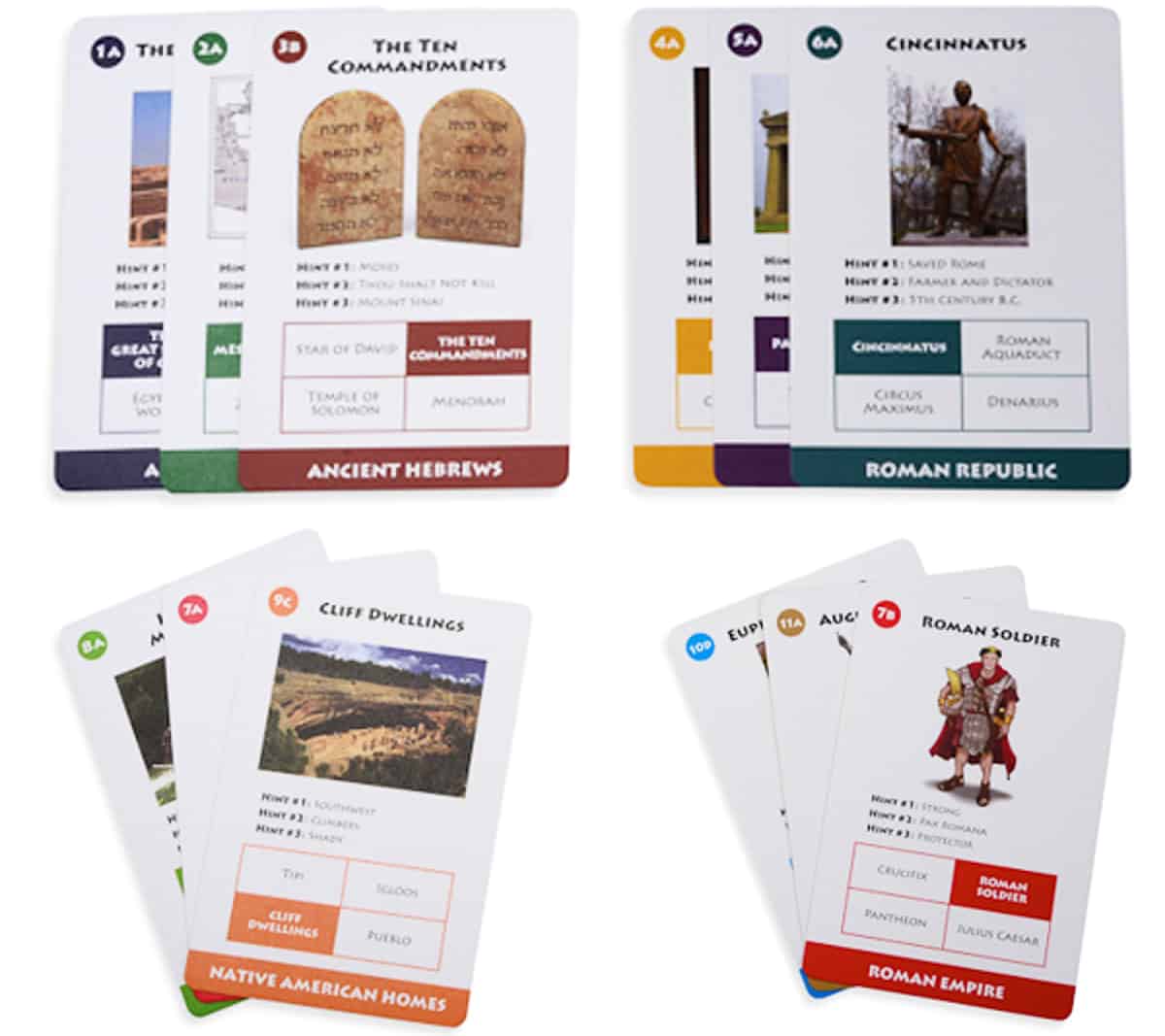 Ancient History Go Fish is a card game to learn about historical facts.