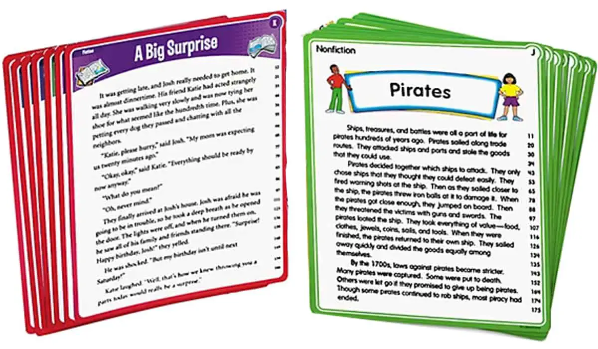 Building Fluency Card Bank is a card game to  practice reading skills.