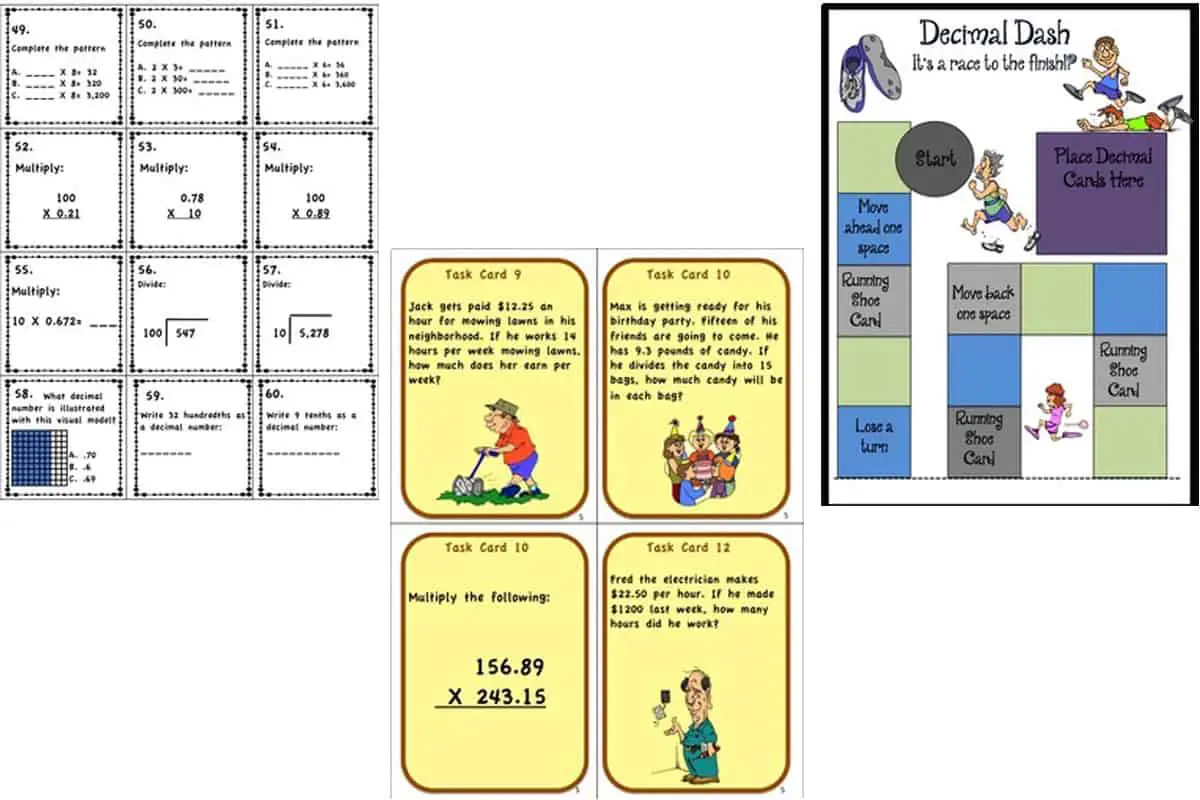 Decimal Dash is a game to make learning about decimals fun and exciting.