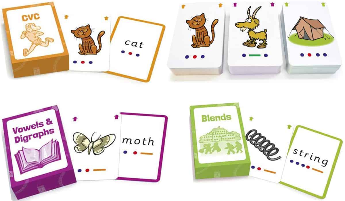 Decoding Flashcards is a game to help children decode the word.
