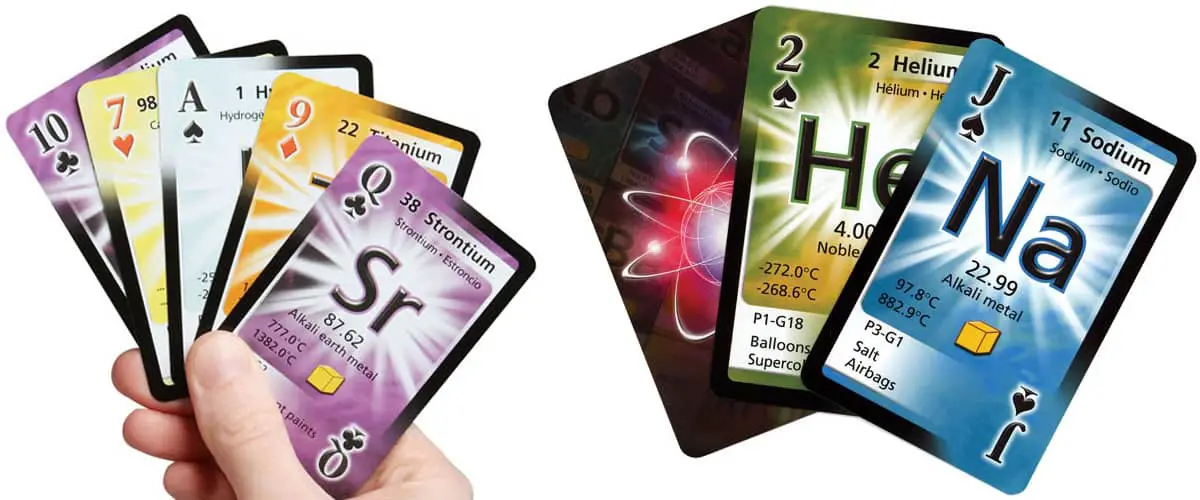Periodic Table Playing Cards is  a game to teach your students facts about all the elements of the periodic table.