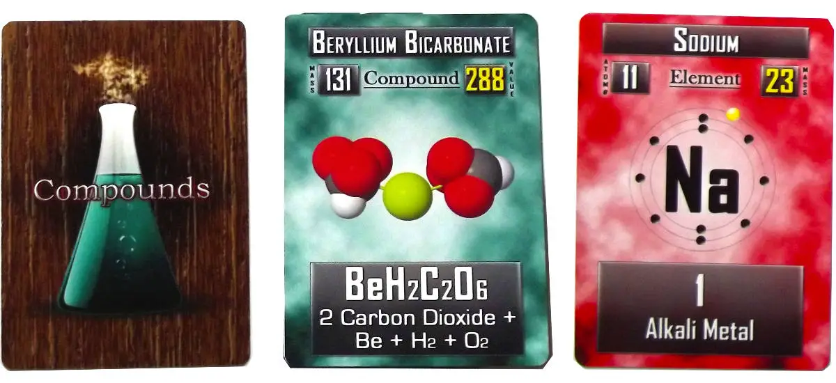 Synthesis is a card game to learn the first 20 elements from the periodic table.