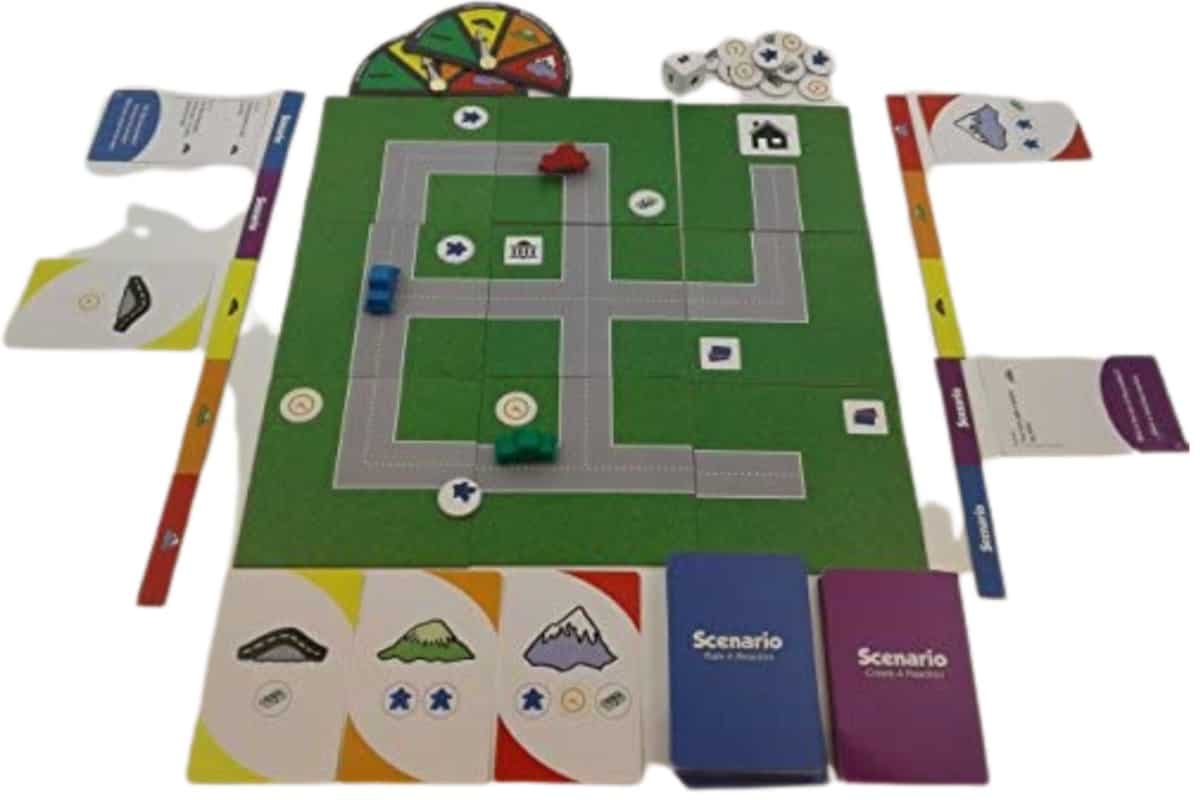 Social City (Super Duper Publications) is a board game that teaches your child some social-emotional concepts.
