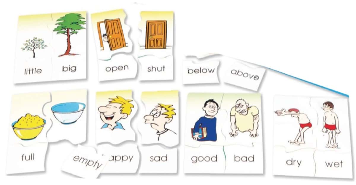 Antonyms (Smart Kids) is a puzzle game to help children practice opposites.