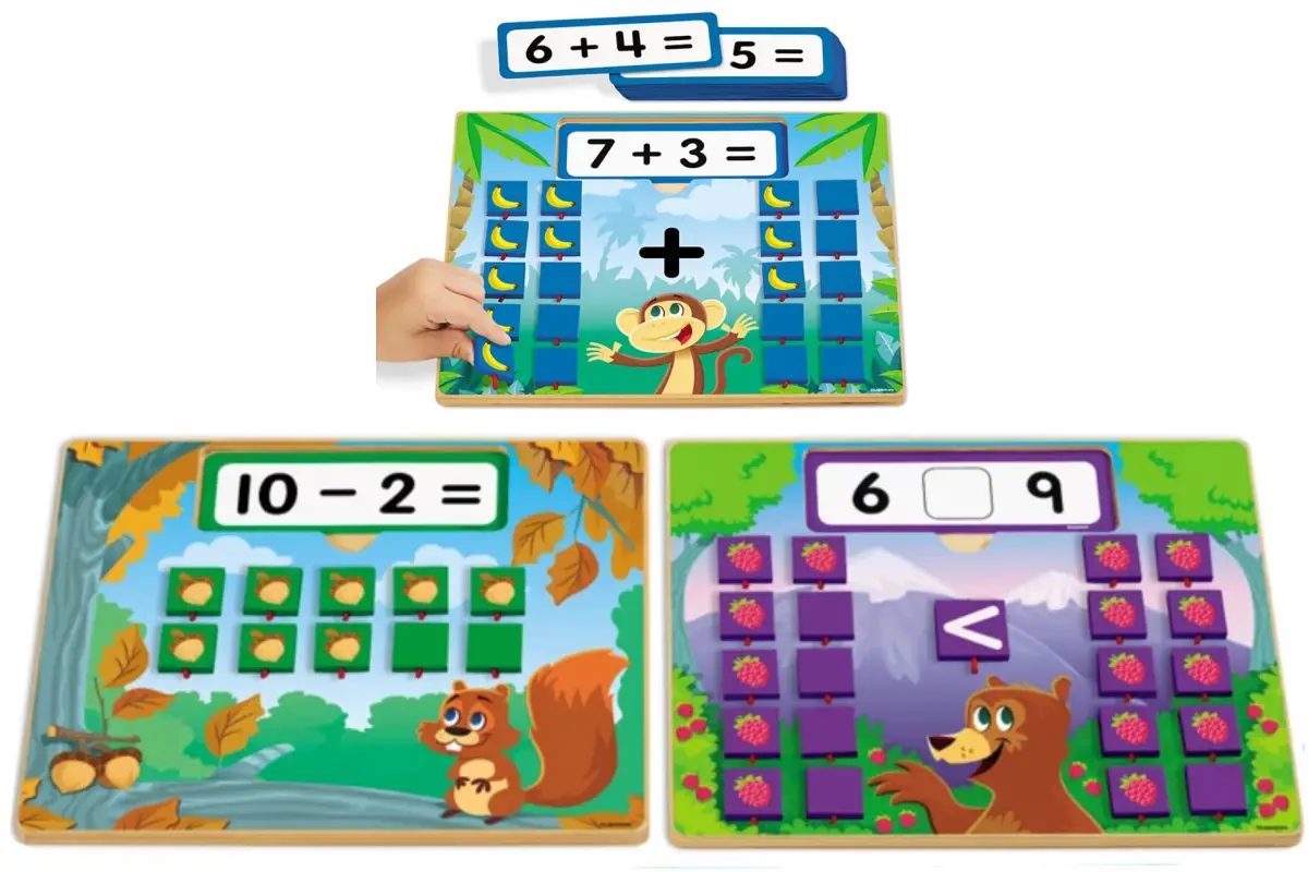 Logic Roots Ocean Raiders Number Sequencing & Addition Game - Fun Math  Board Game and STEM Toy for 5-7 Year Olds, Perfect Educational Gift for  Kids