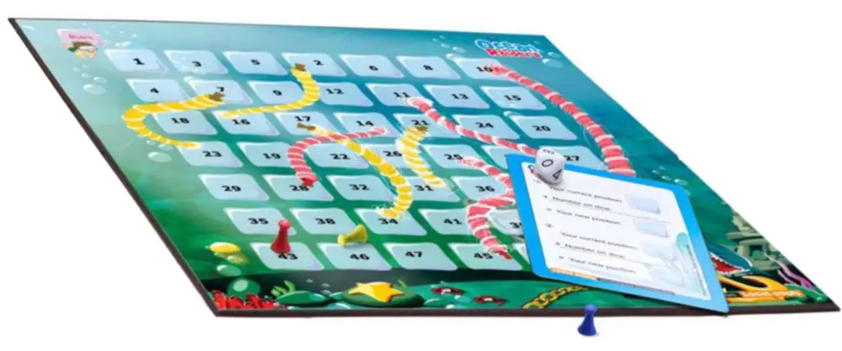 Logic Roots Ocean Raiders Number Sequencing & Addition Game - Fun Math  Board Game and STEM Toy for 5-7 Year Olds, Perfect Educational Gift for  Kids