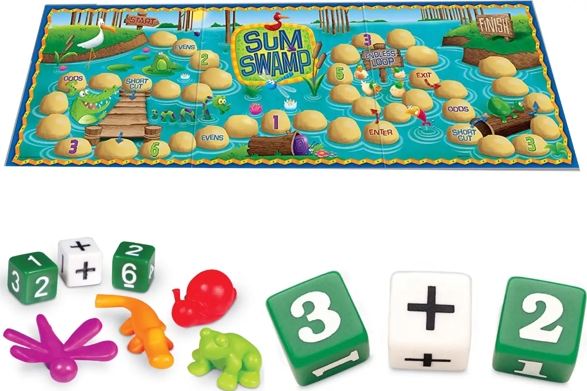 Logic Roots Ocean Raiders Number Sequencing & Addition Game - Fun Math  Board Game and STEM Toy for 5-7 Year Olds, Perfect Educational Gift for  Kids